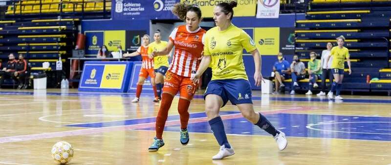 Imagen de archivo de un partido del Teldeportivo en esta temporada/TA.